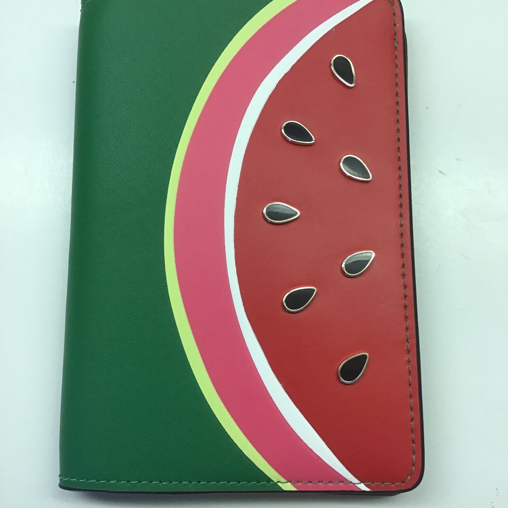 Kate Spade New Watermelon On Green Passport Holder